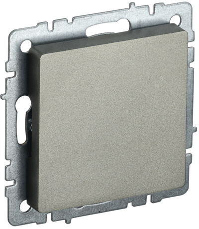 BRITE Заглушка с суппортом МЗ10-БрШ шампань IEK