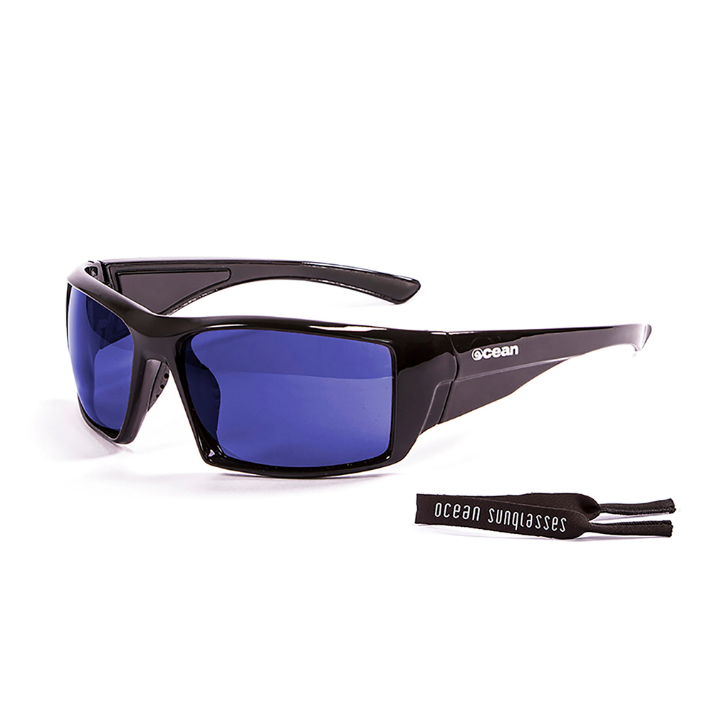 Спортивные очки OCEAN Aruba Black / Revo Blue Polarized lenses