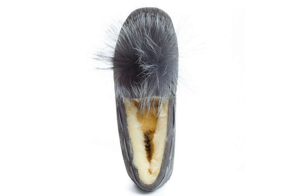 UGG Dakota Pom Pom Grey