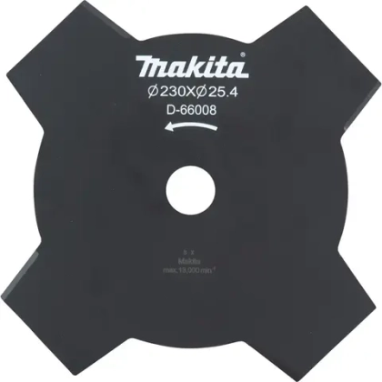 Нож для травы 4 зуба Makita D-66008