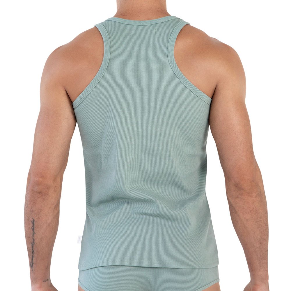 Зеленая мужская майка Spirit Tank Top (Размер: L) (Цвет: зеленый)