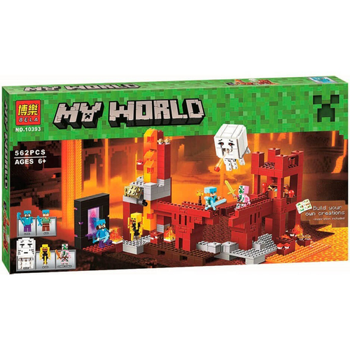 Конструктор Майнкрафт Подземная Крепость 562 дет.