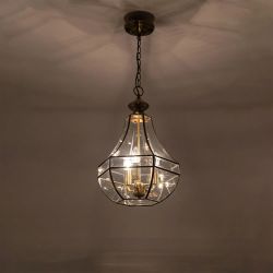 Citilux Гера-1 CL444130 Люстра подвесная витражная Бронза