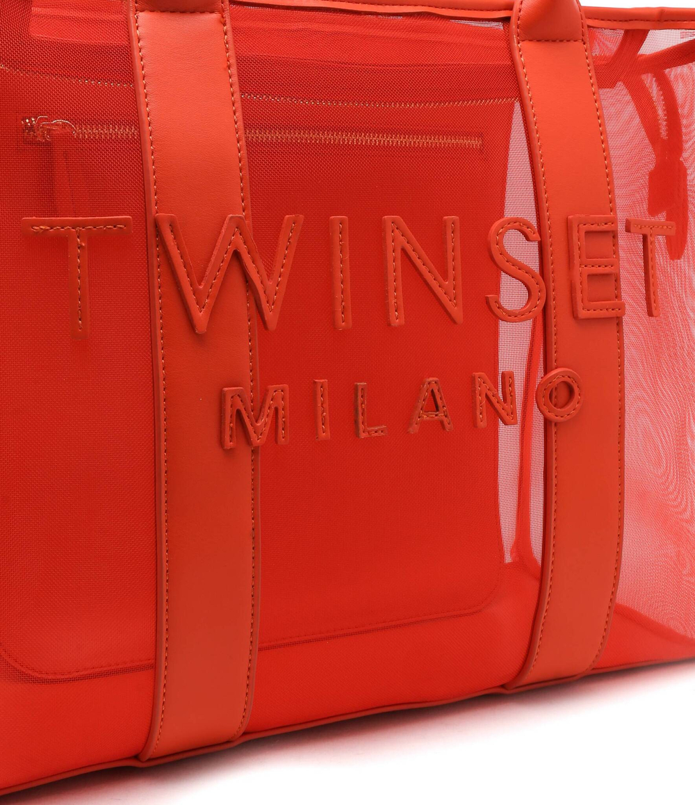 Сумка-шопер TWINSET - красный(241TD8130)