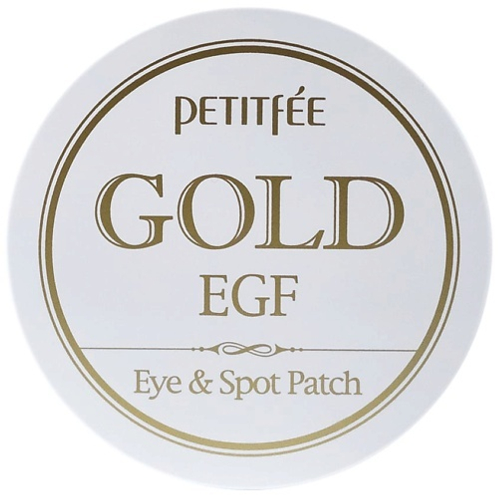 Патчи гидрогелевые с золотом и EGF Petitfee Gold & EGF eye & spot patch, 90 шт