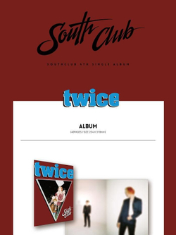 Альбом South Club - Twice 4th Single Album