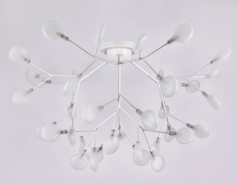 Потолочная люстра TR3018/36 WH/FR белый/матовый G4/36 max 20W D920*480 (лампы LED G4 1.5W 4200K в комплекте)