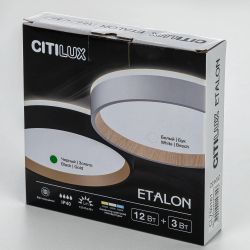 Citilux ETALON CL750181 LED Светильник с подсветкой Чёрный+Золото