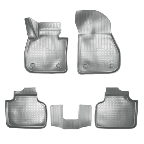 Ковры в салон Norplast/Unidec для BMW 2 в кузове F45 Active Tourer (2014-), Серый, арт.NPA11-C07-078-1-G