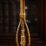 Пара бронзовых канделябров на 4 свечи