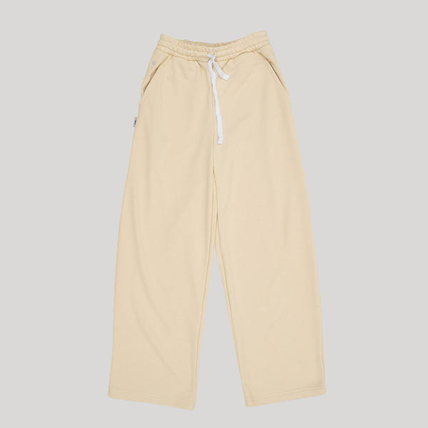 Wide Sweatpants LOGO Birch