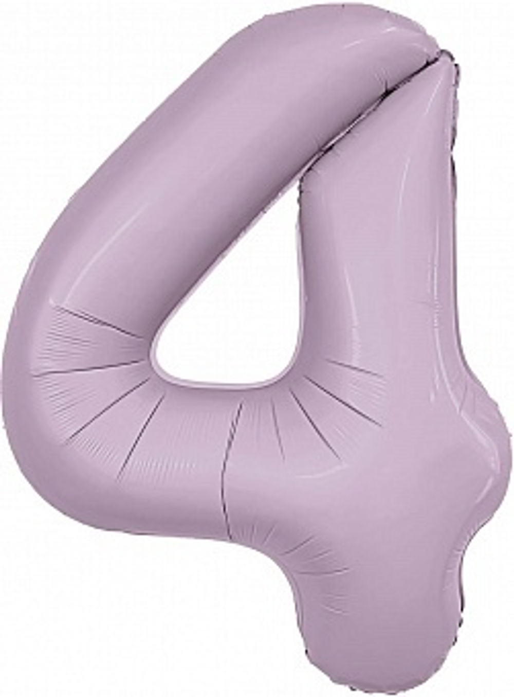 Р Цифра 4 Slim Орхидея (40''/102 см)