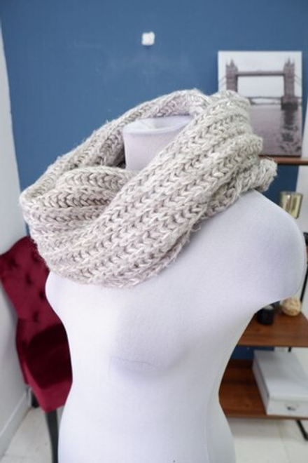 Шарф-снуд Accessorize серый