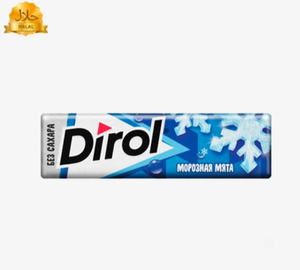 Резинка жевательная Dirol Морозная мята 13.6 г