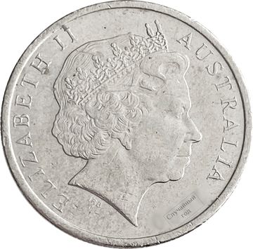 5 центов 1999-2019 Австралия