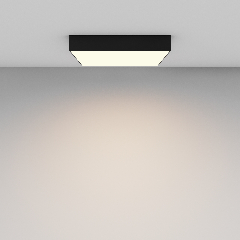 Потолочный светодиодный светильник Maytoni Zon C032CL-45W3K-SQ-B