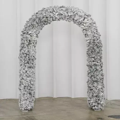 Хвойная арка Карельская 240*160 см. заснеженная, ПВХ, ЕлкиТорг (28010)