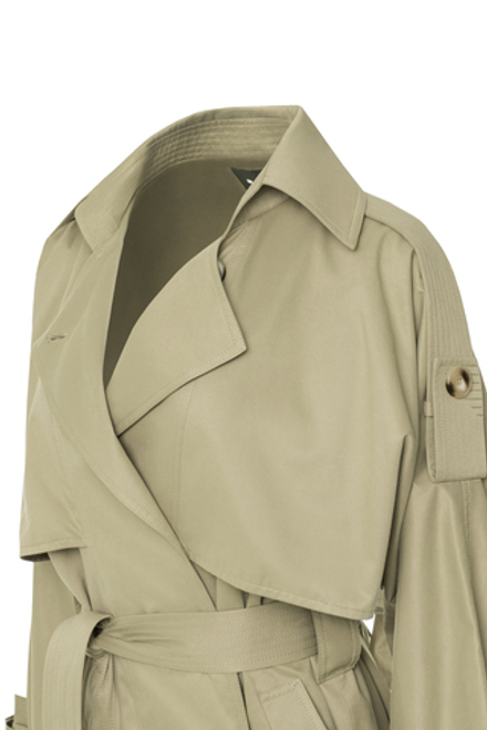 "Trench cape" Тренч-кейп в пол из хлопка.