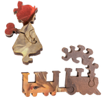 Пазл «Портрет детей художника Кузи и Маруси»