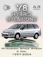Щетки стеклоочистителя HUOYE Y8 650/400 мм на Mitsubishi SpaceWagon | Hook/J-Hook