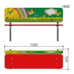 Скамья детская с рисунком «Сказка» Romana 302.09.00-03
