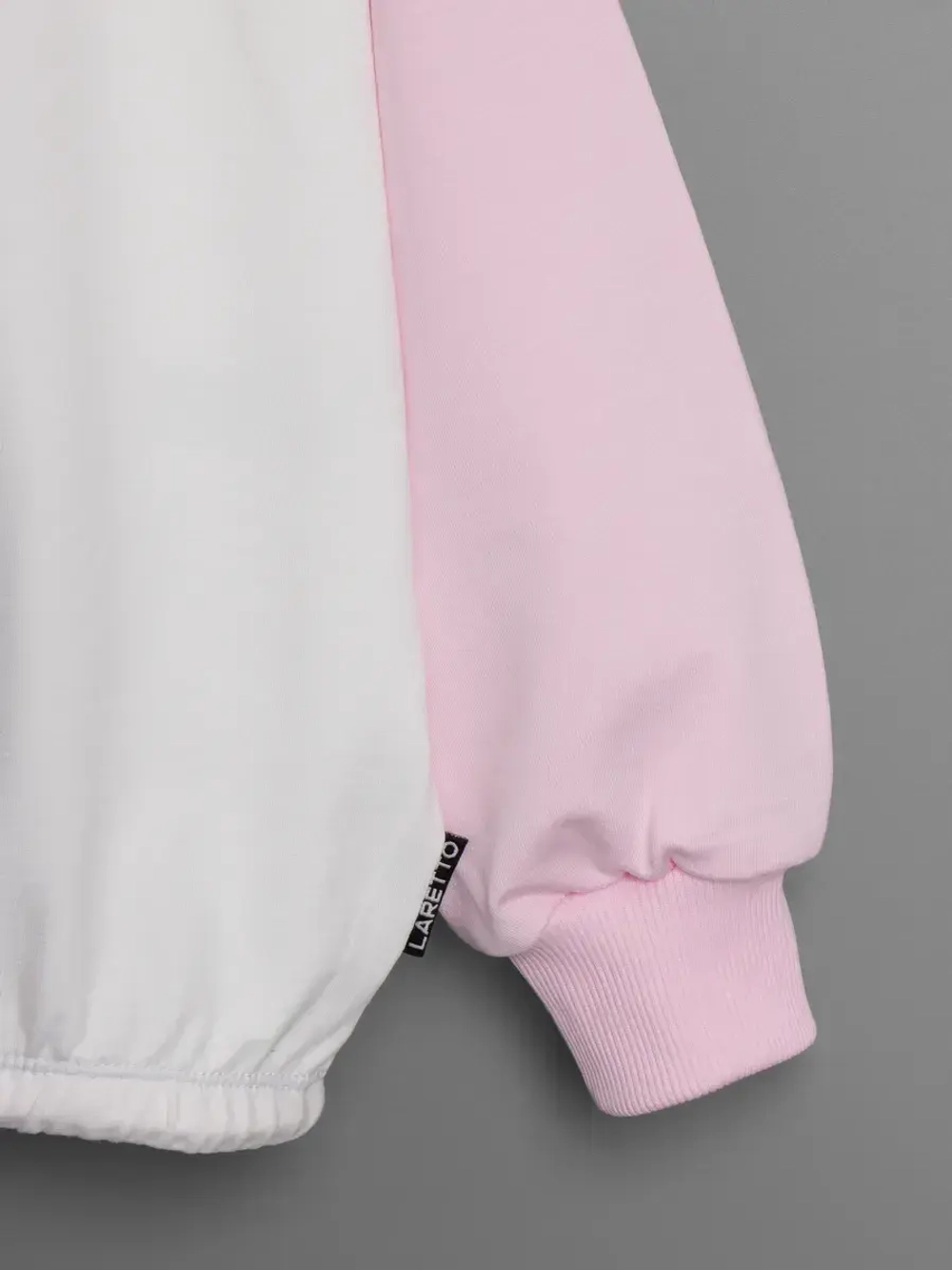 Свитшот для девочки осенний с завязками