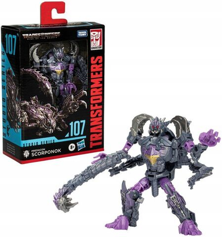 Фигурка Hasbro Transformers Studio Series Predacon Scorponok 107 - Трансформер Предакон Скорпонок - Хасбро F8755