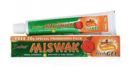 Зубная паста Dabur Miswak Fresh Gel, ТМ DABUR