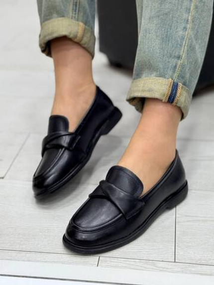 Лоферы женские демисезонные натуральная кожа