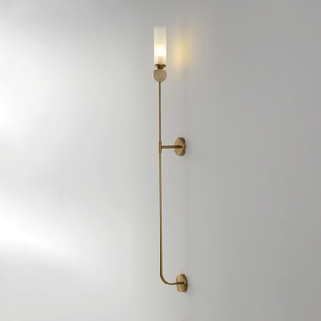 Бра 1*Е14 SIMPLY AP1.2 BRASS латунь Crystal Lux