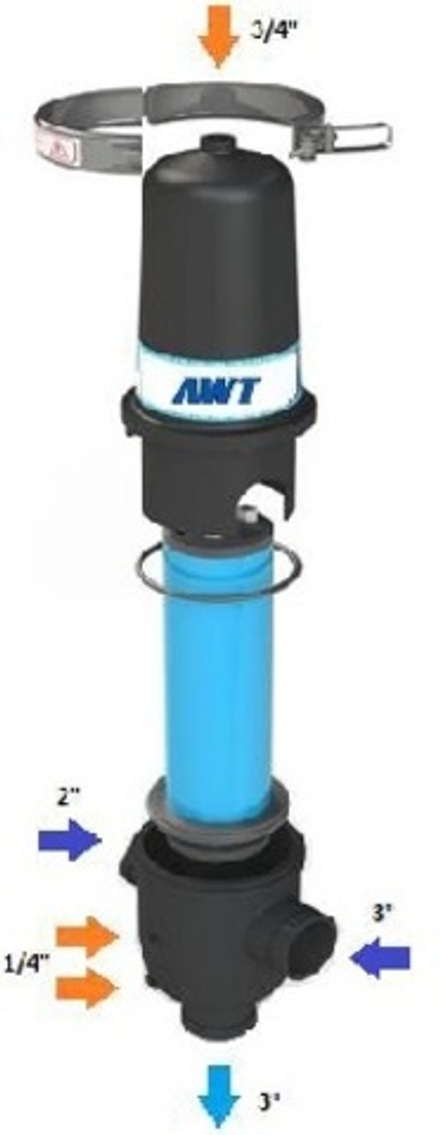 Дисковый фильтр 2''-3'' (125 мкм) ( Испания) до 30м3/ч