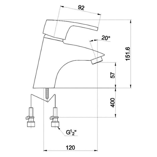 Смеситель Timo Beverly 0051F orb для раковины