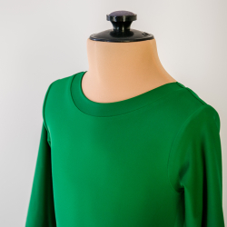 зеленое платье для танцев