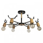 Потолочная люстра Loft It SVEN 10024/6 Black