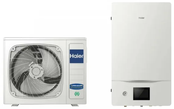 Тепловой насос Haier AW102SNCHA+HU102WAMNA Super Aqua