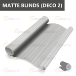 Пленка для окон декоративная MATTE BLINDS (DECO 2) ControlTek, рулон