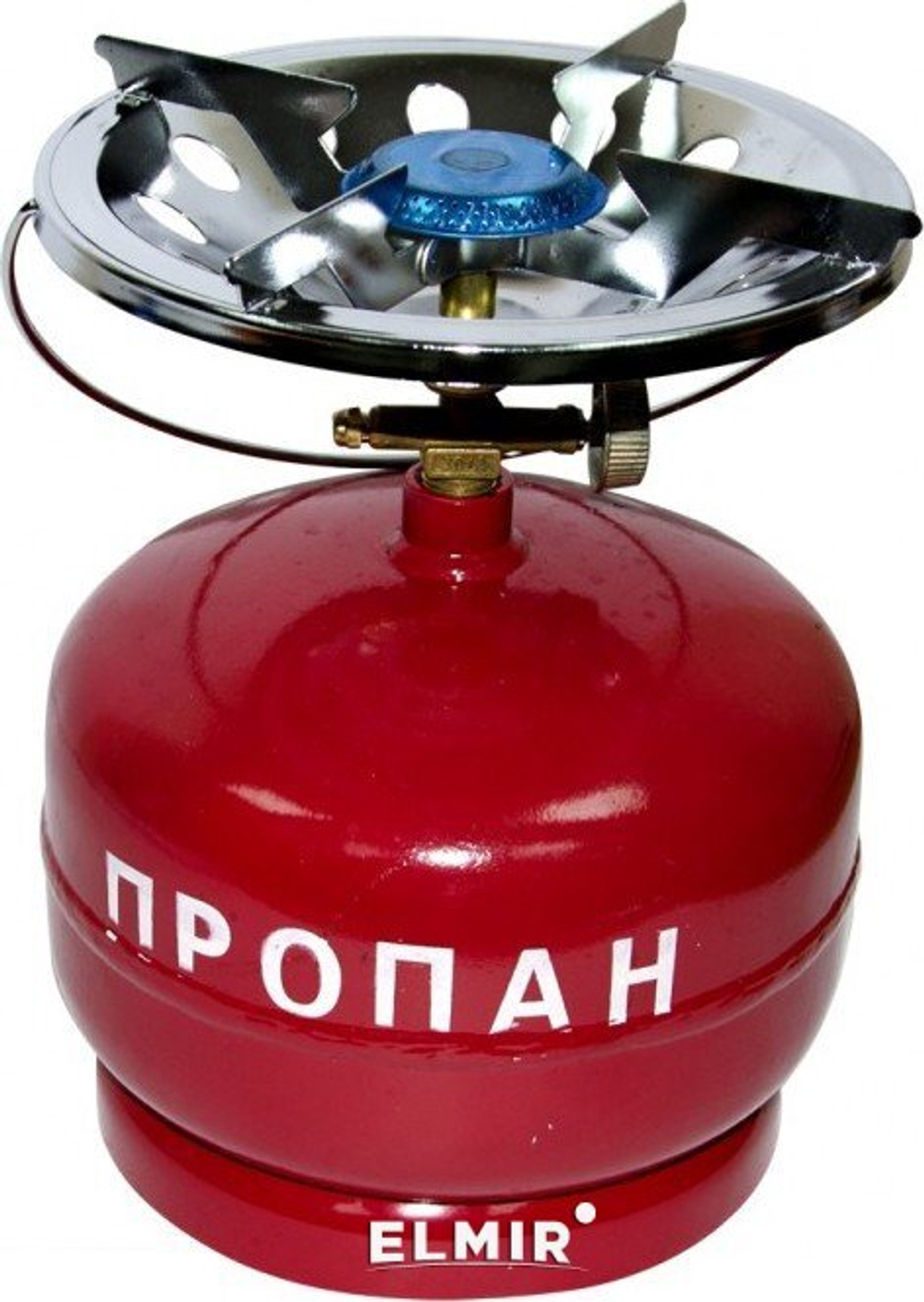 Плита газовая туристическая "КЕМПИНГ" с газовым балоном 5л.