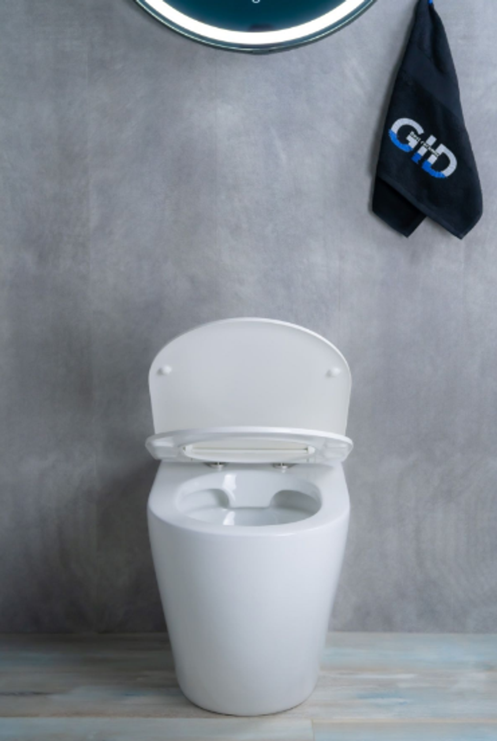 Унитаз приставной Gid TRS-269 62213Y белый 56x36.5x42