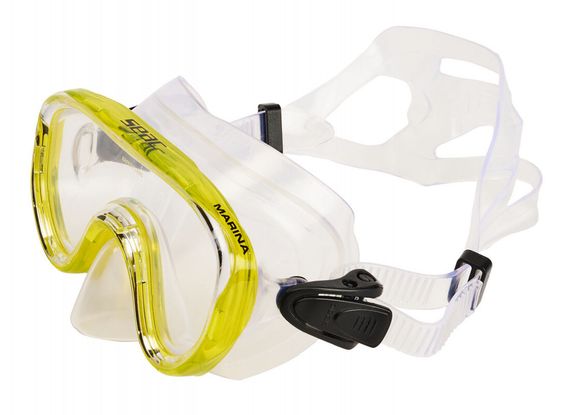 Набор для снорклинга Seac Marina Set маска/трубка желтый