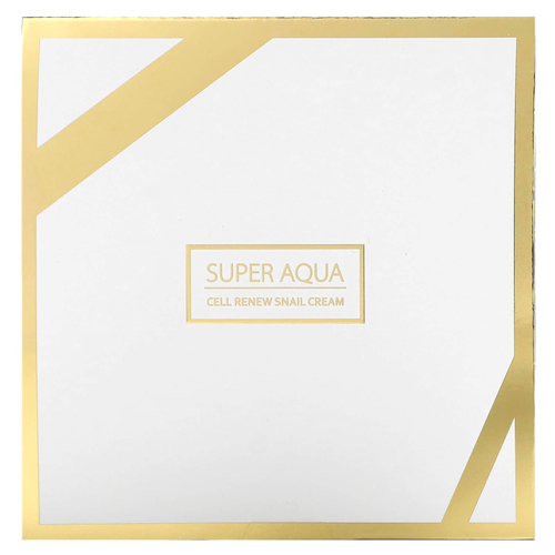 Missha, Super Aqua, восстанавливающий крем с экстрактом секрета улитки для обновления клеток кожи, 52 мл (1,75 жидк. унции)