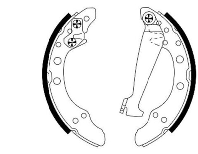 TEXTAR - 91044700-TET - Brake Shoe Set