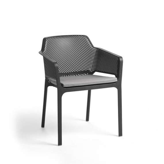 Подушка для стула Net серая