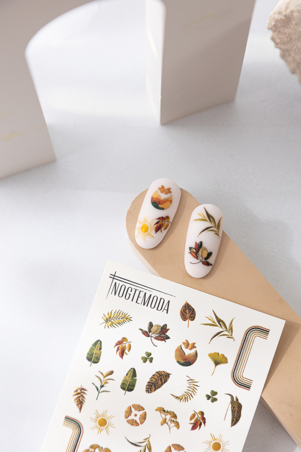 Nogtemoda Слайдер дизайн combi CF098 Осень