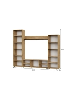Стенка в гостиную со шкафом 240х37х190 см