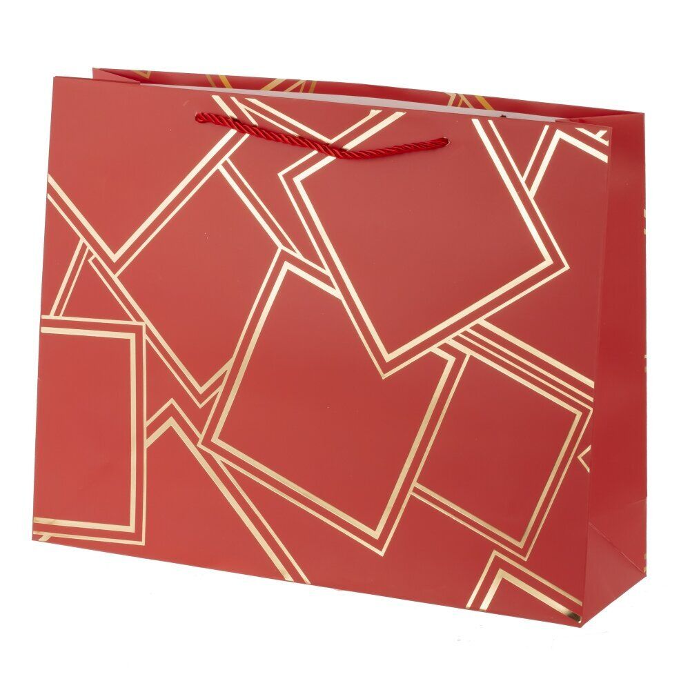 GAEM Пакет подарочный L (бумага 210г/м2, блок микс 12шт), L39 W11 H30 см, 4в.