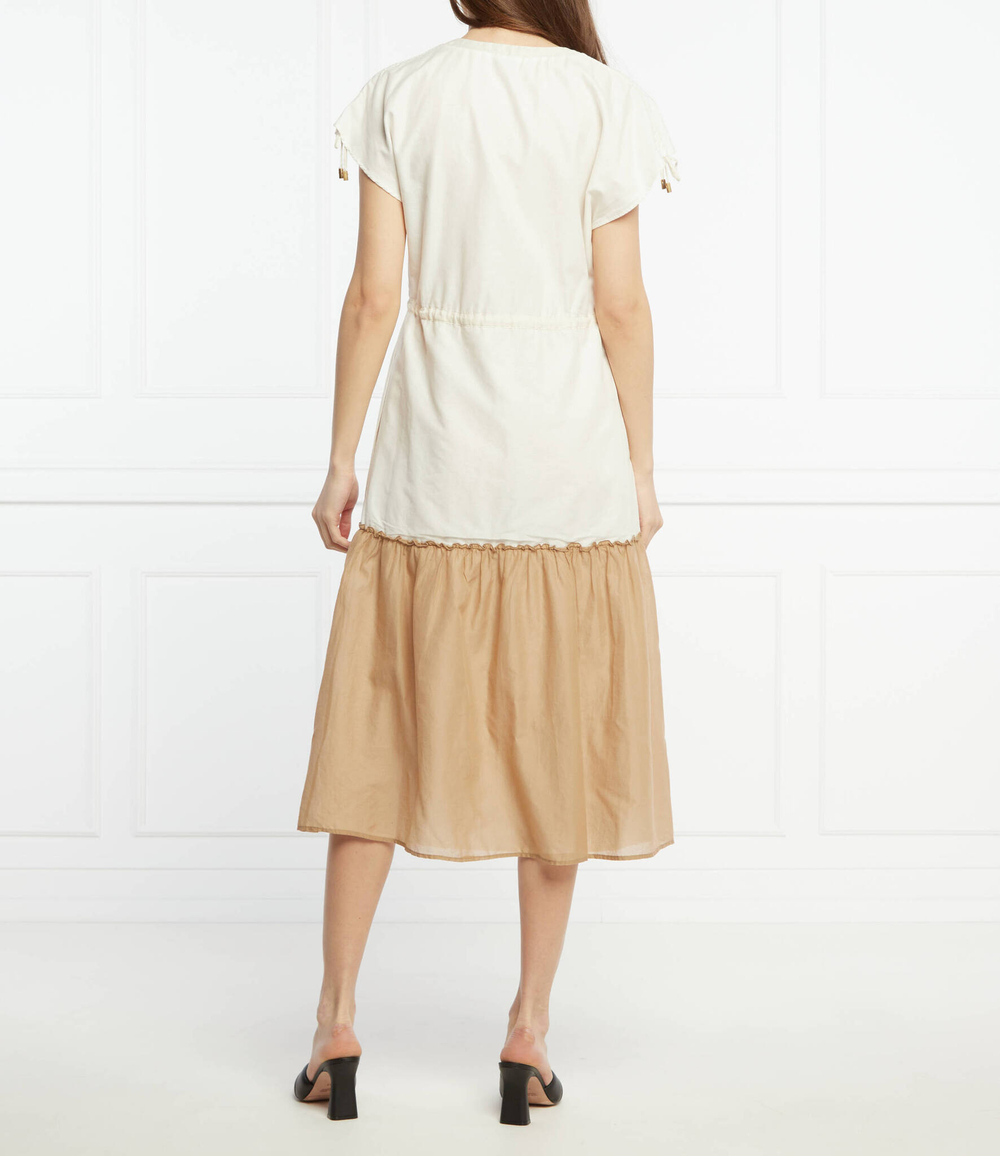 Платье Peserico - бежевый(S02143L1 0481B)