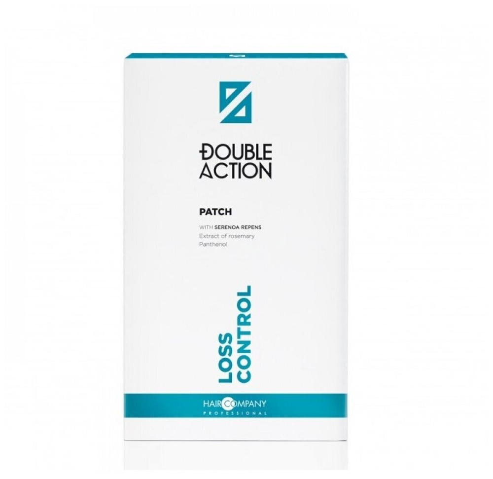 HC DOUBLE ACTION Пластыри против выпадения волос 30шт "Double Action LOSS CONTROL PATCH"