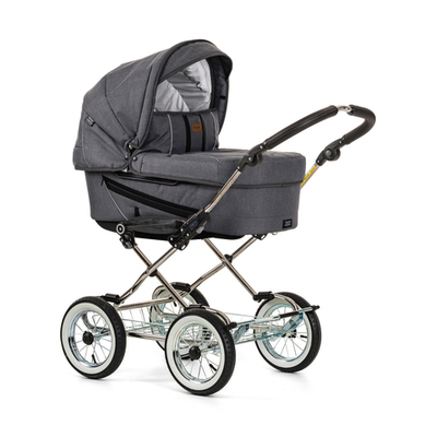 Детская коляска 2 в 1 Emmaljunga Edge Duo Combi Lounge (шасси Classic Chrome)