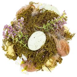 GAEM Цветочная композиция "Пасхальная", L15 W15 H16 см