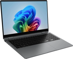 Ноутбук Samsung Galaxy Book 5 360 NP750 Core Ultra 7 258V 32Gb SSD1Tb Intel Arc 140V 15.6" AMOLED Touch FHD (1920x1080) Windows 11 Home grey WiFi BT Cam (NP750QHA-LG4IN)
